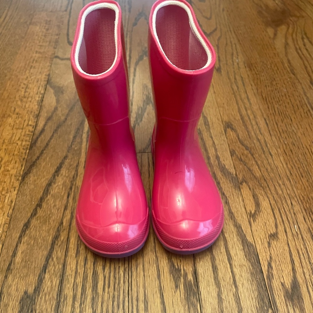 Kids Pink Rain Boots